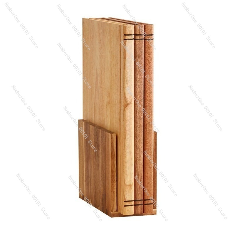 Meal Prep Chef - Elegante massief houten snijplank in boekvorm,