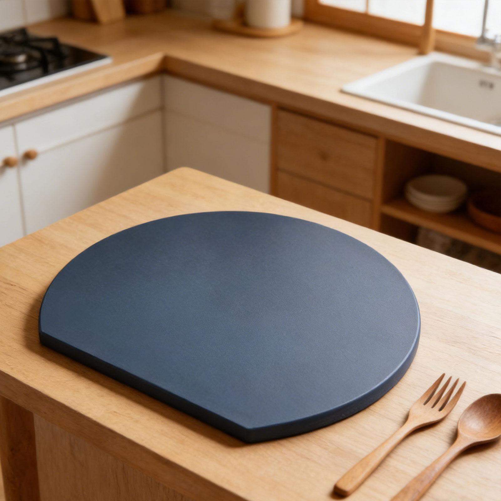 Food Prep Mat - Flexibele TPU snijplank halfrond, voor veilige