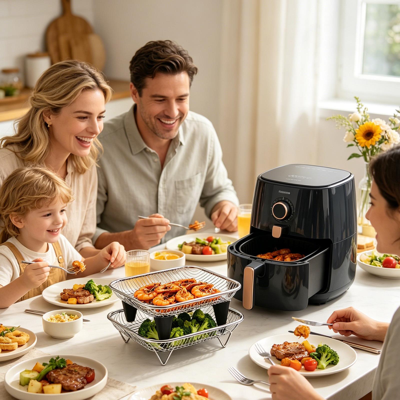 Airfryermandje van roestvrij s - Meal Prep Chef recensie en prijs