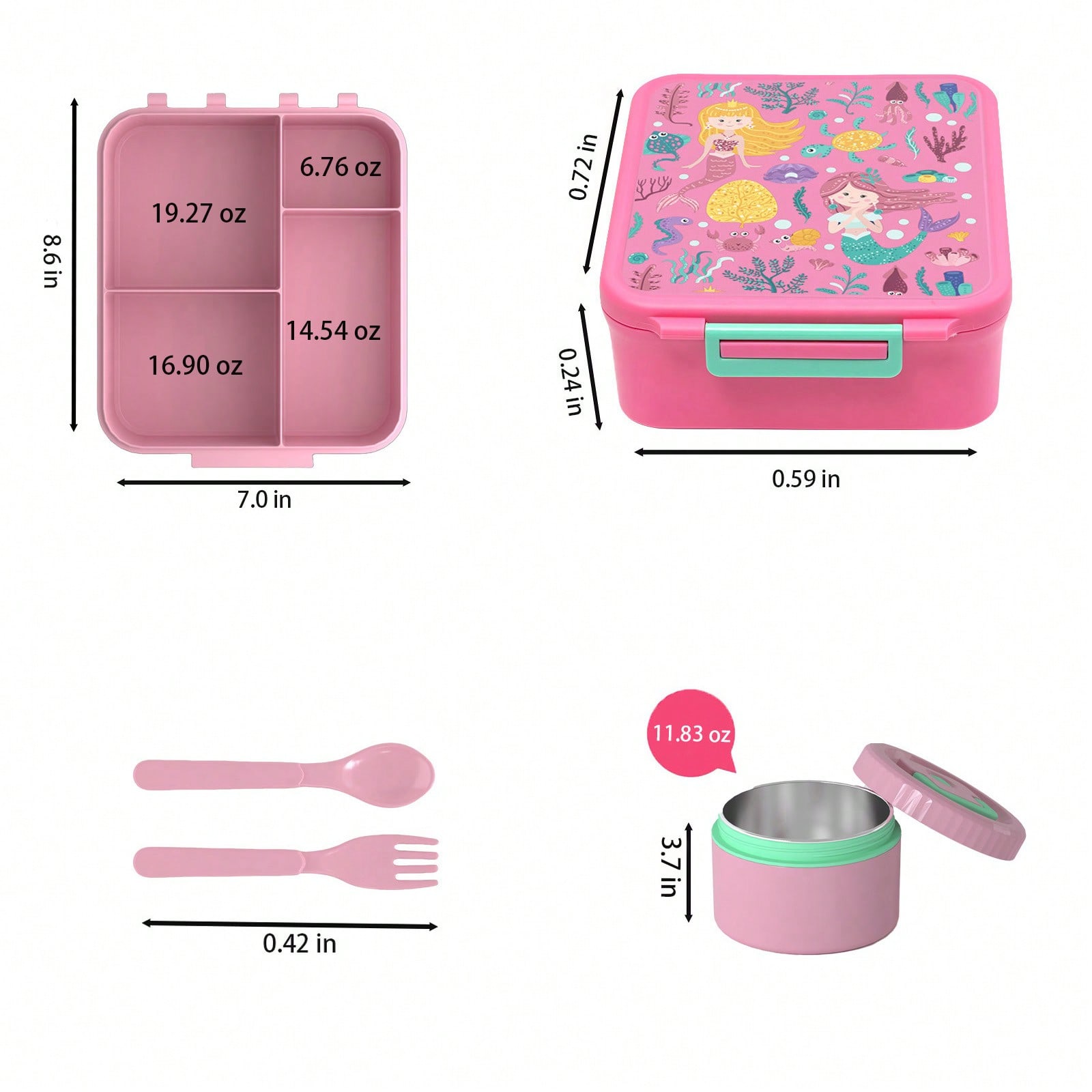 Kinderen Bento Lunchbox met so - Meal Prep Soup recensie en prijs