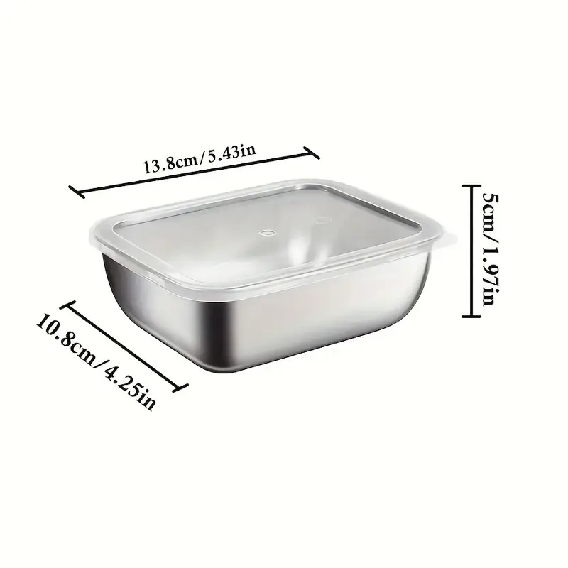 5-delige roestvrijstalen voeds - Meal Prep Chef recensie en prijs