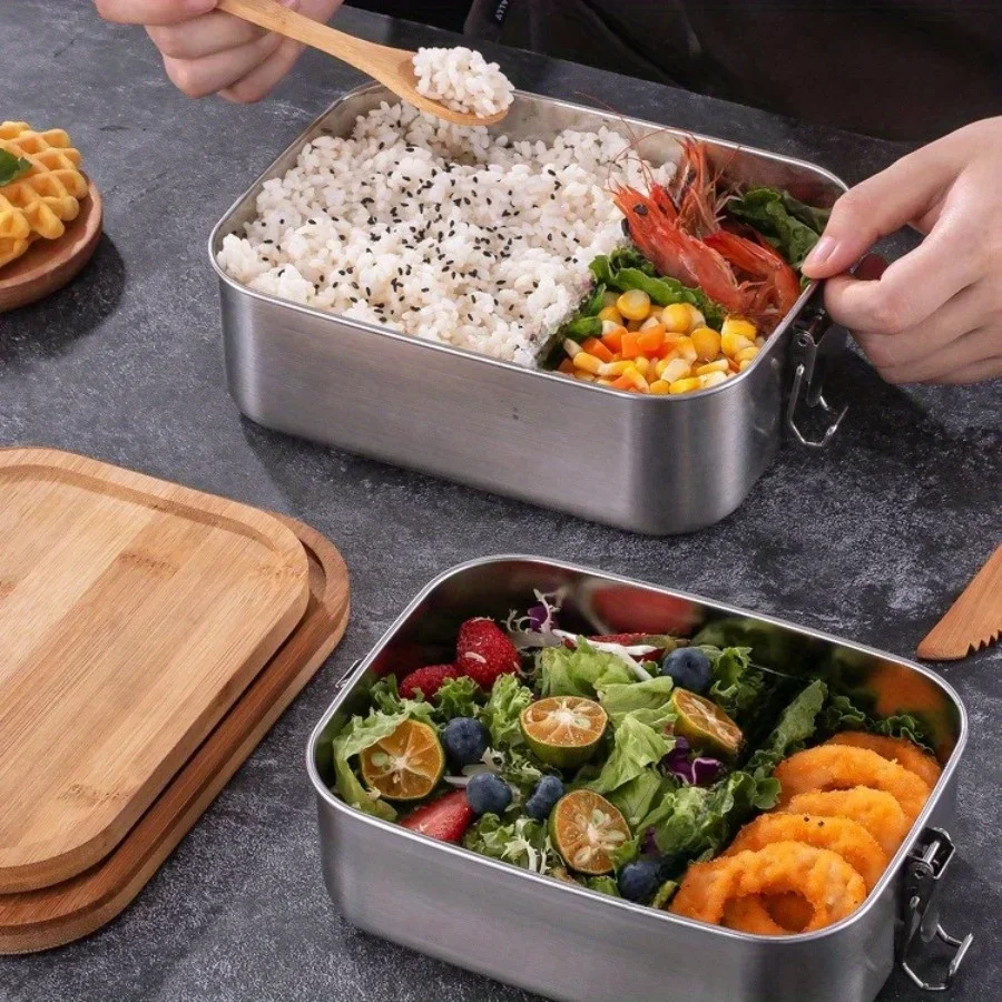 Nieuwe 304 roestvrijstalen lun - Stainless Bento Box recensie en prijs