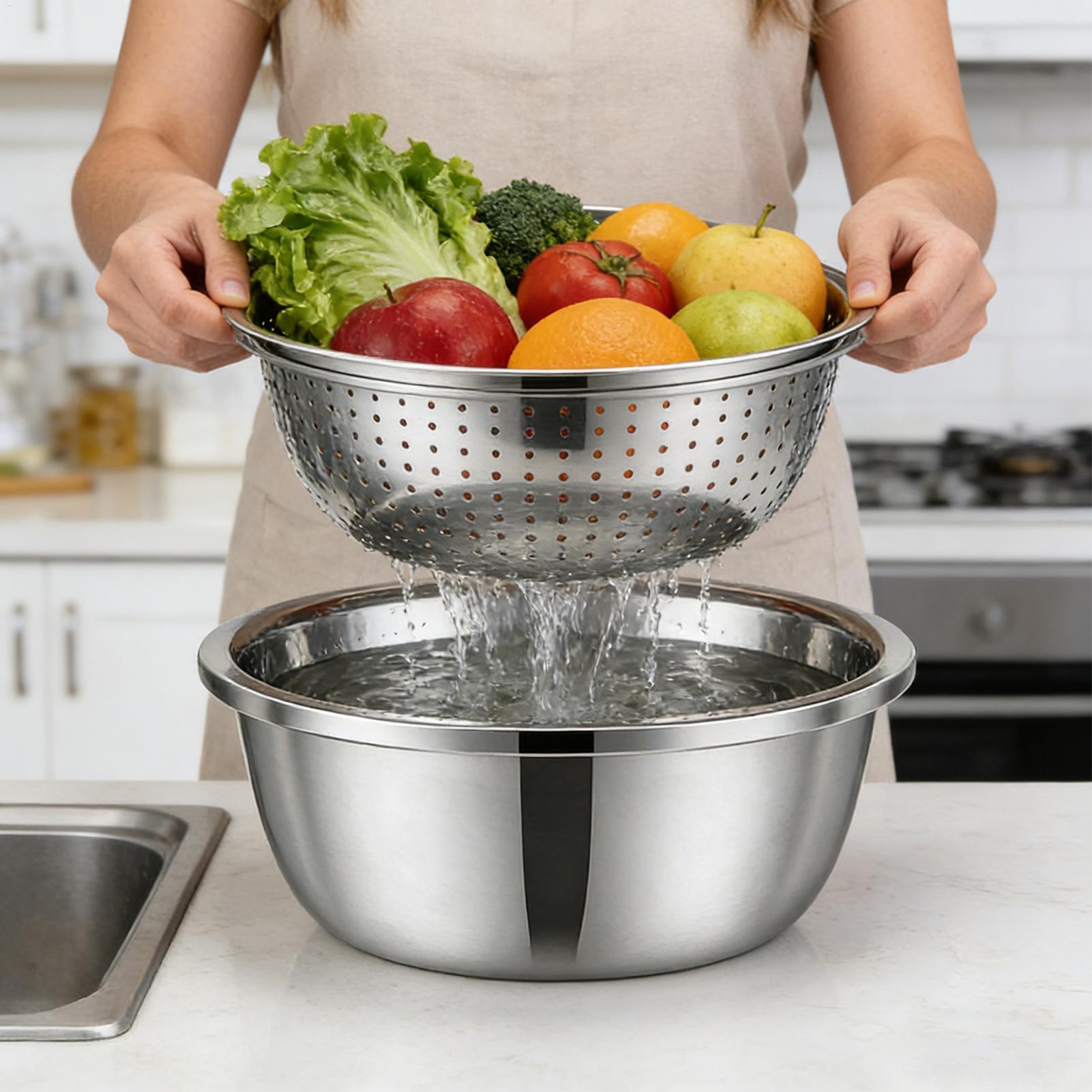 Roestvrijstalen vergiet, zeefb - Meal Prep Pasta recensie en prijs