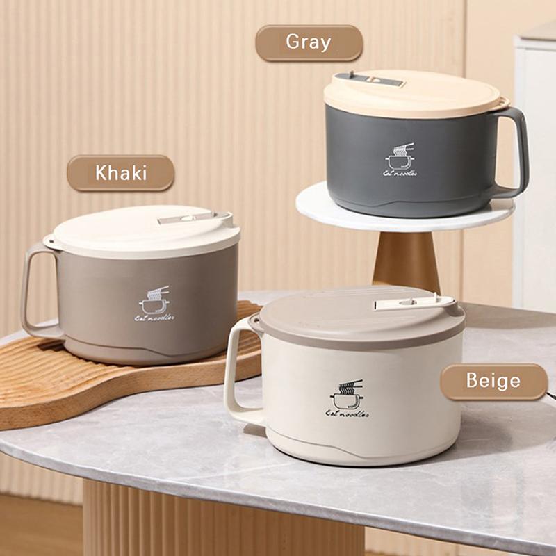 Roestvrijstalen noedelkom met  - Meal Prep Soup recensie en prijs