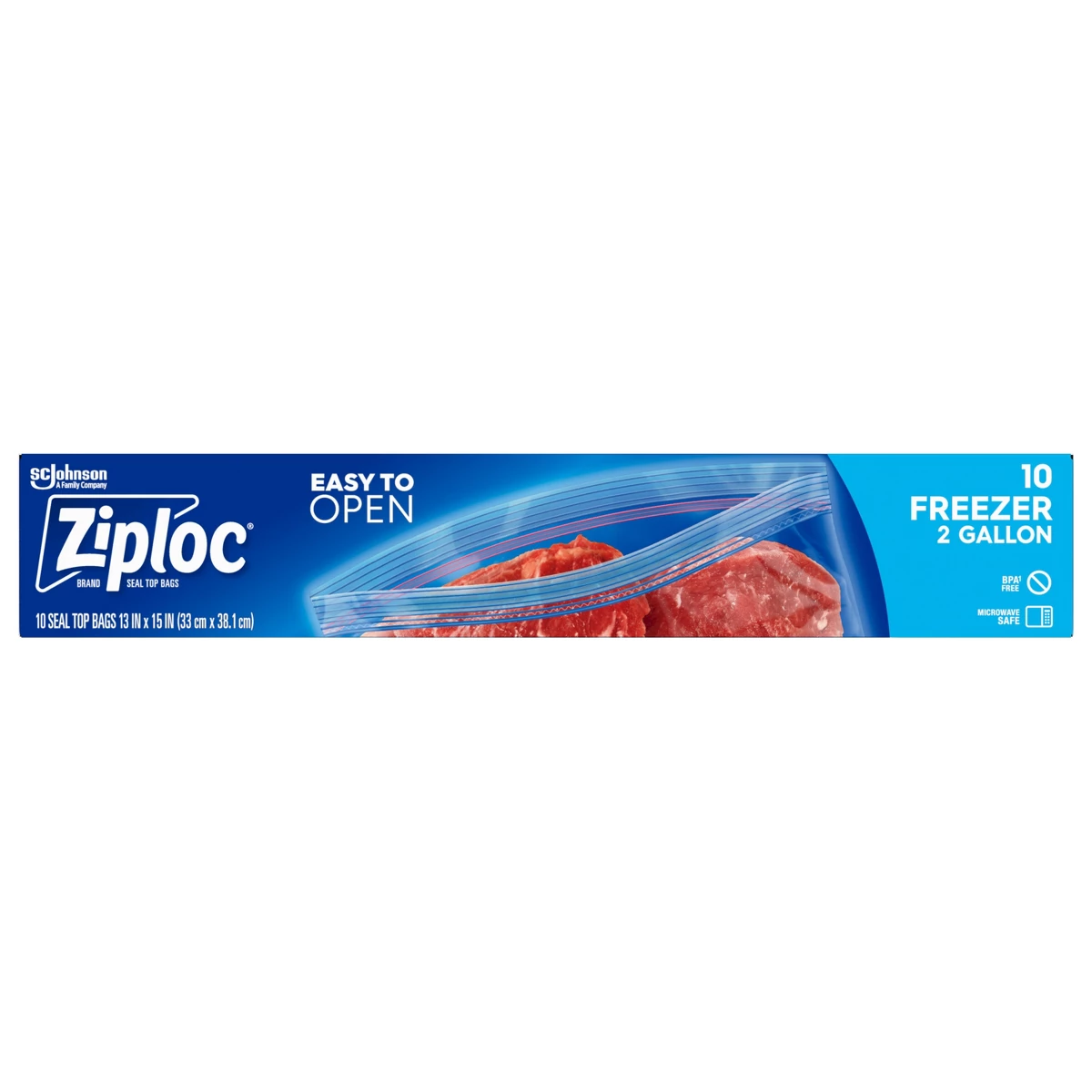 Ziploc 2-gallon diepvrieszakke - Meal Prep Ziploc recensie en prijs