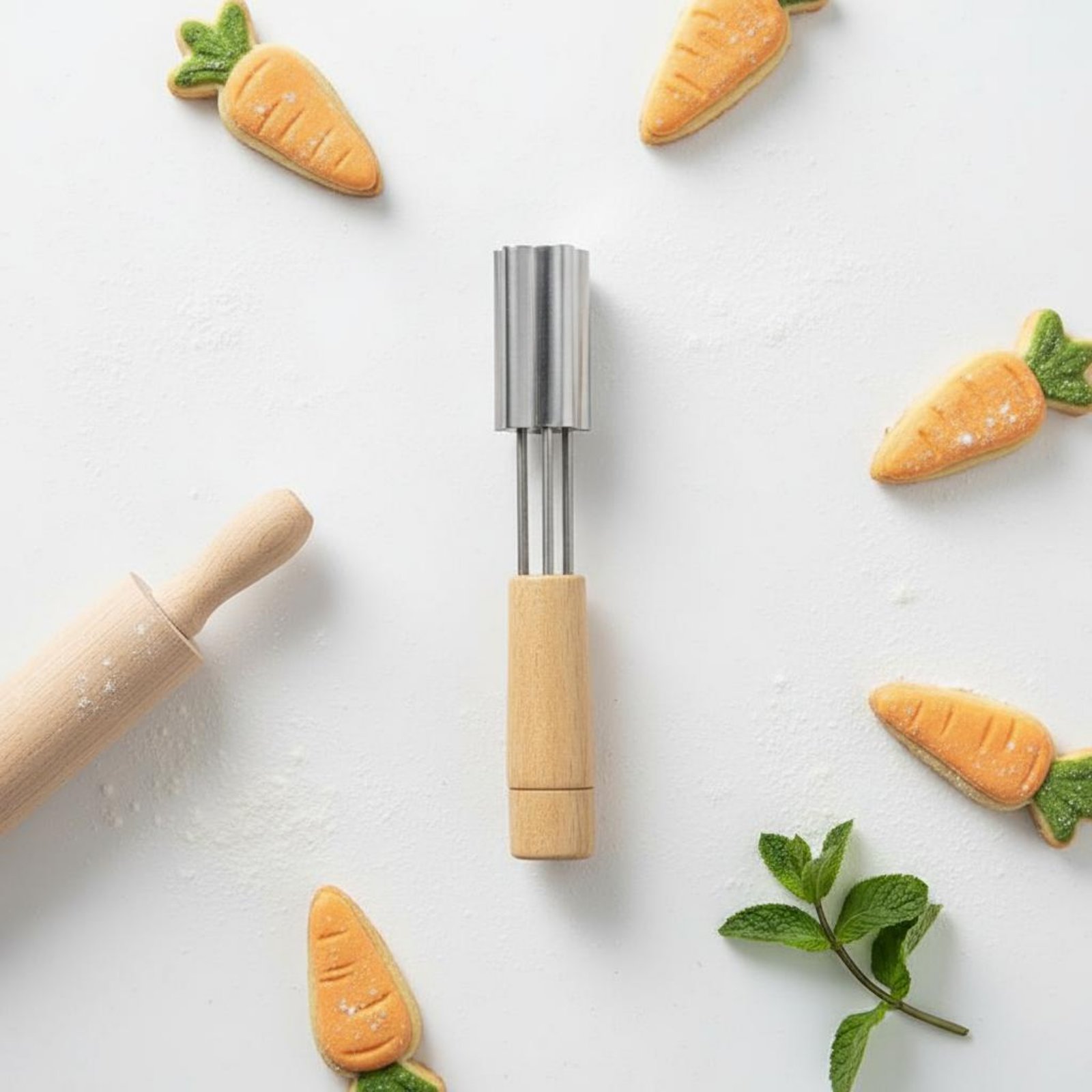 Roestvrijstalen gebakstempel M - Stainless Bento Box recensie en prijs