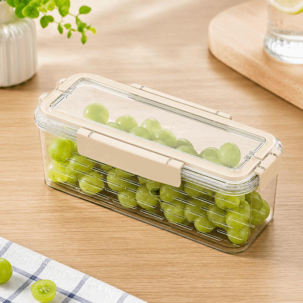 Doorzichtige fruitbewaarcontai - Meal Prep Pasta recensie en prijs