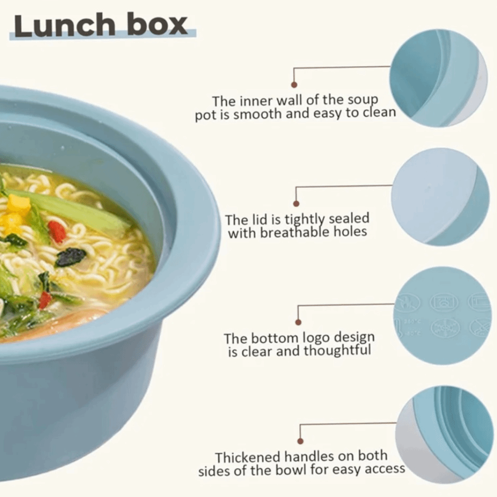 Lunchbox Siliconen Magnetron S - Meal Prep Soup recensie en prijs