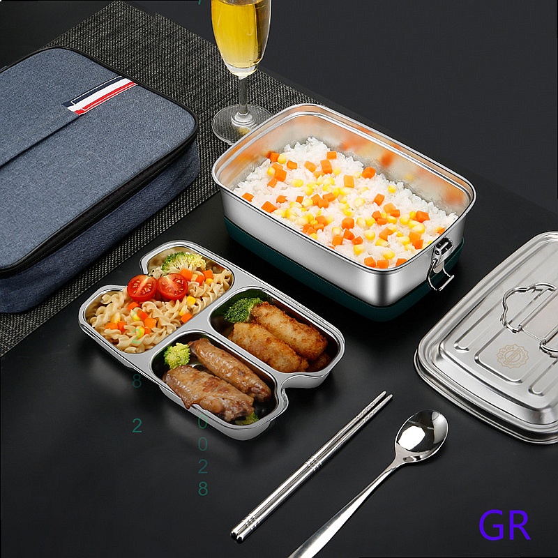 304 roestvrijstalen lunchbox,  - Stainless Bento Box recensie en prijs