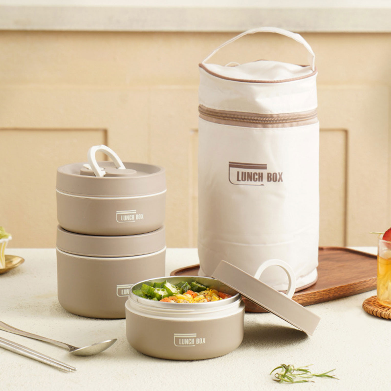 Thermische lunchbox van roestv - Stainless Bento Box recensie en prijs